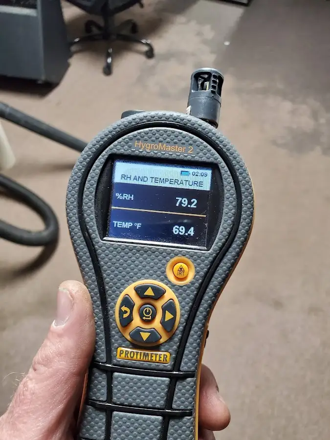 Moisture meter humidity assessment for Fire & Smoke Damage Restoration in Nipomo