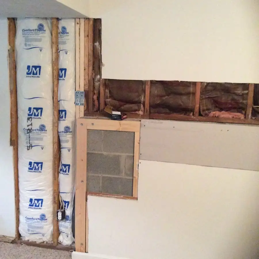 Wall insulation replacement during Odor Removal & Deodorization in Nipomo